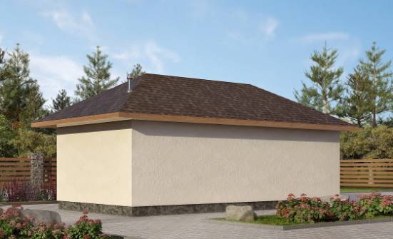 040-001-П Проект гаража из арболита | Проекты домов от House Expert