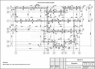 Исполнительная съемка ростверка Исполнительная съемка ростверка