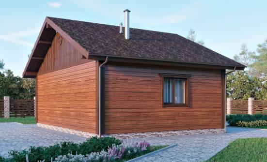 065-001-П Проект бани из газосиликатных блоков | Проекты домов от House Expert